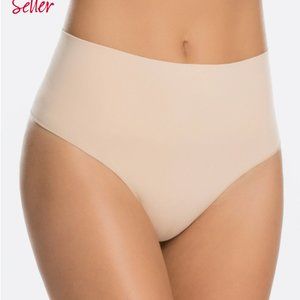 Spanx Everyday Shaping Panties Thong (NWT, Size S, Soft Nude)